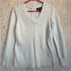 Banana Republic Women's Fupucci Italian Wool Button Back Sweater Sz S Cashmere